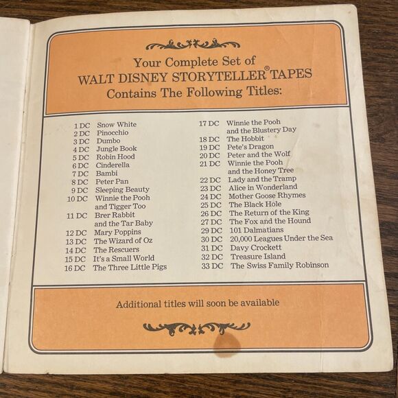 Walt Disney's Winnie the Pooh and the Honey Tree See Hear Read Book, No Tape - Picture 8 of 10